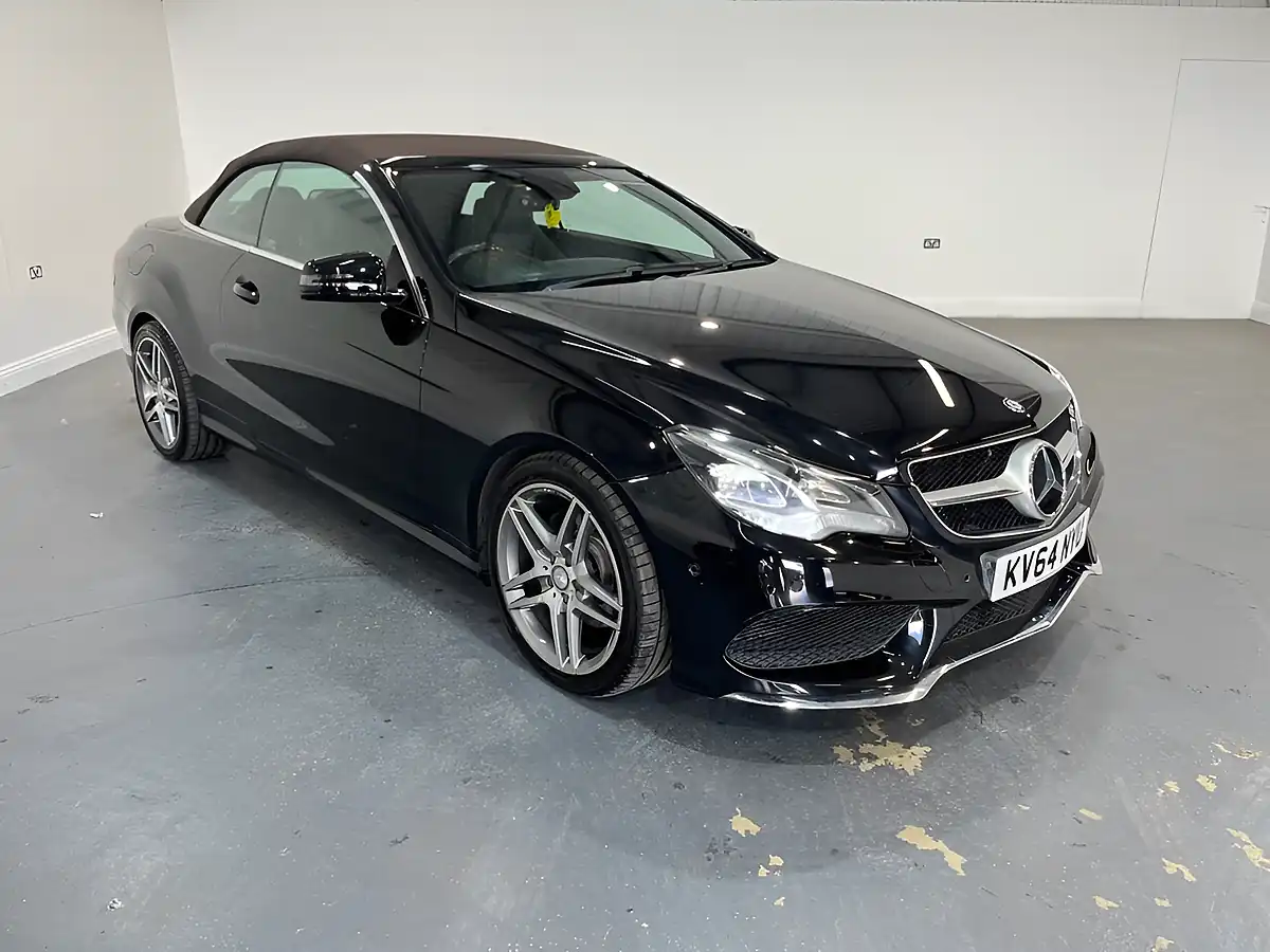 Used 2014 Mercedes-Benz E Class AMG Sport Black - Front View