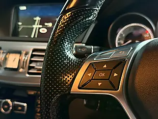 Used 2014 Mercedes-Benz E Class AMG Sport Blue - Interior and Exterior details 12