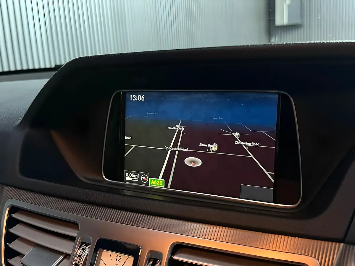 Used 2014 Mercedes-Benz E Class AMG Sport Blue - Interior and Exterior details 16