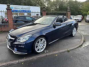 Used 2014 Mercedes-Benz E Class AMG Sport Cabriolet Blue - Interior and Exterior details 12