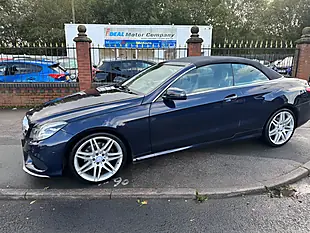 Used 2014 Mercedes-Benz E Class AMG Sport Cabriolet Blue - Interior and Exterior details 13