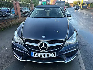 Used 2014 Mercedes-Benz E Class AMG Sport Cabriolet Blue - Interior and Exterior details 16