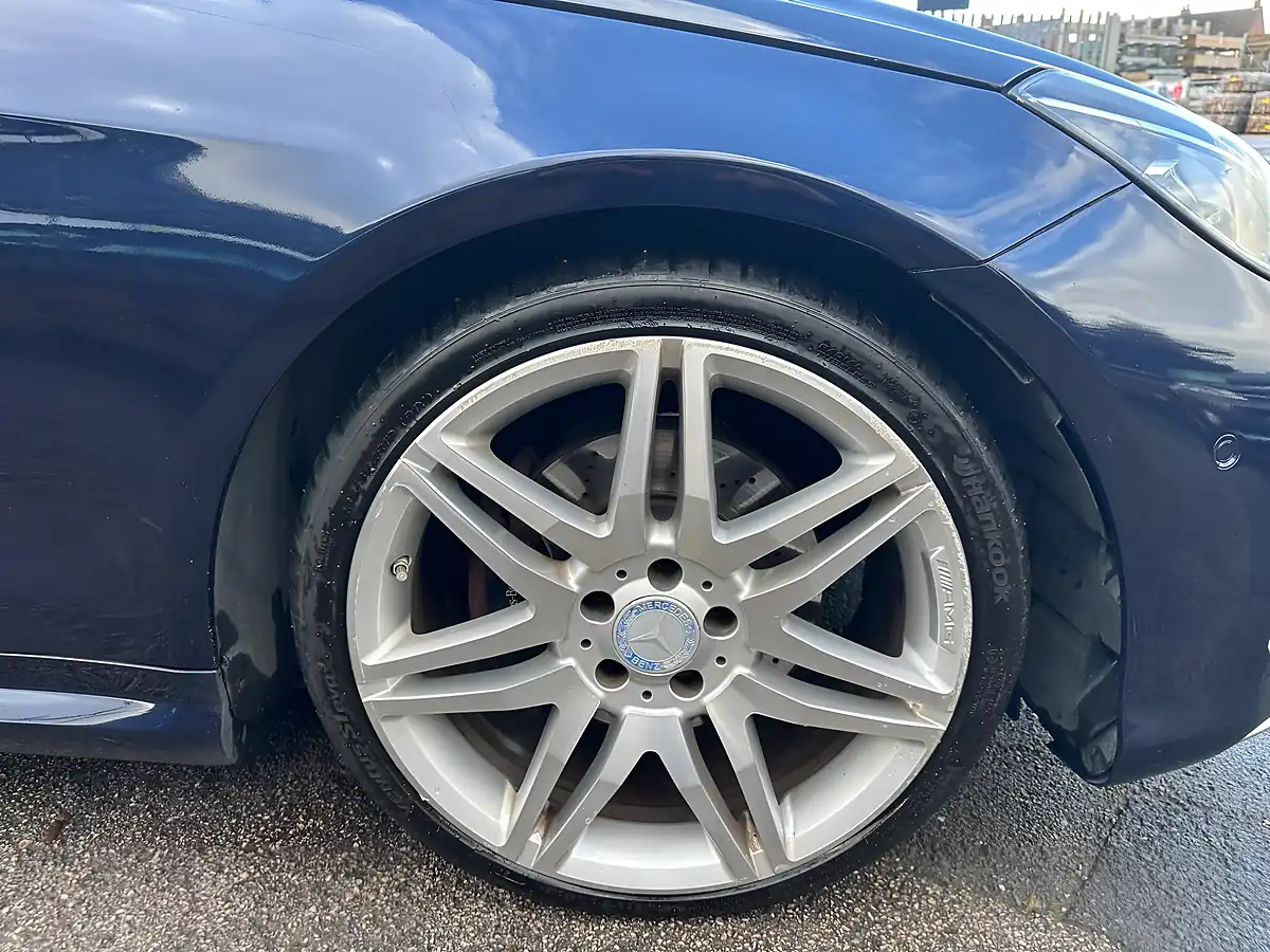 Used 2014 Mercedes-Benz E Class AMG Sport Cabriolet Blue - Interior and Exterior details 20