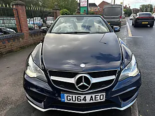 Used 2014 Mercedes-Benz E Class AMG Sport Cabriolet Blue - Interior and Exterior details 7