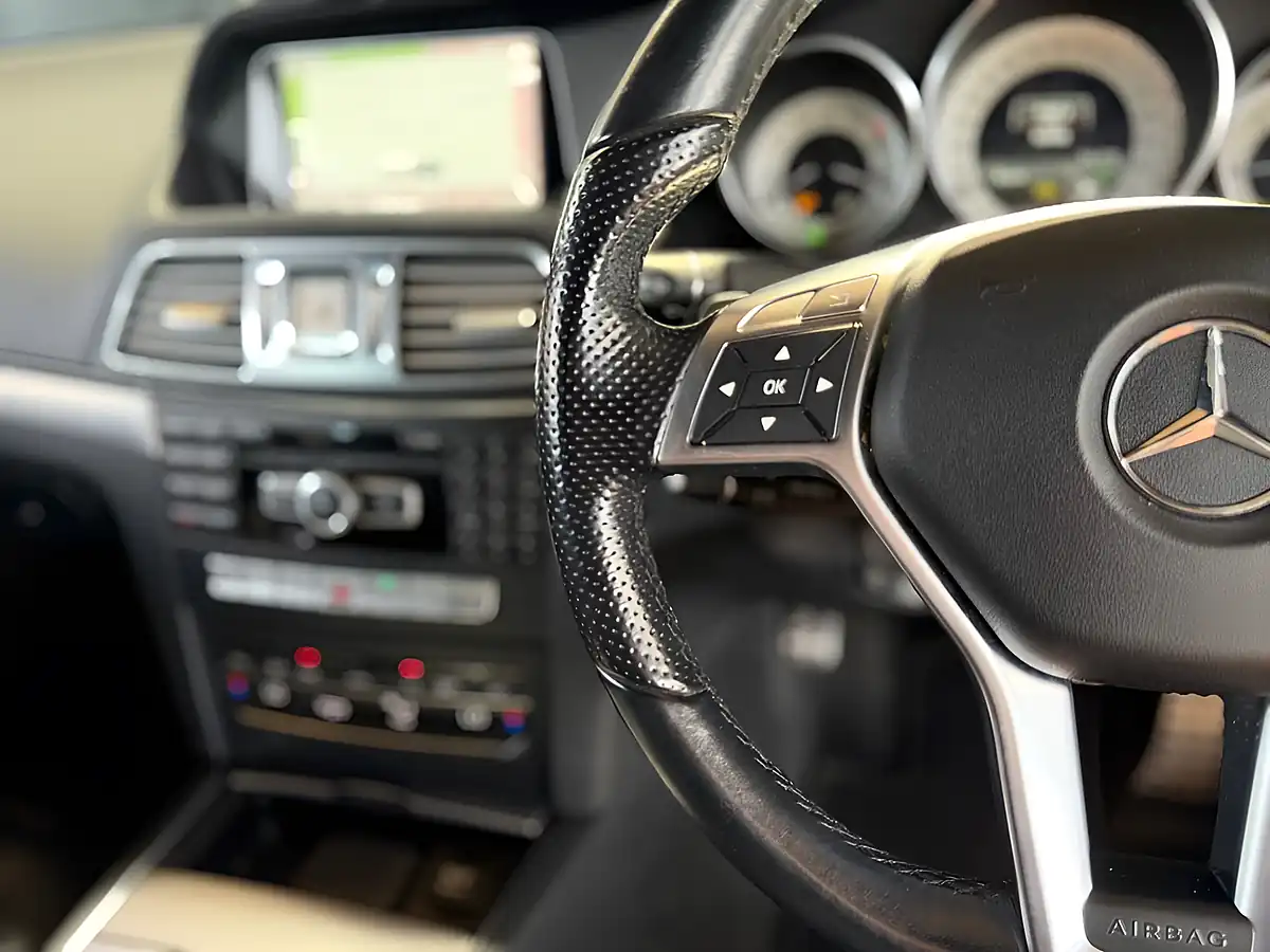 Used 2014 Mercedes-Benz E-Class AMG Sport Glacier White - Interior and Exterior details 11