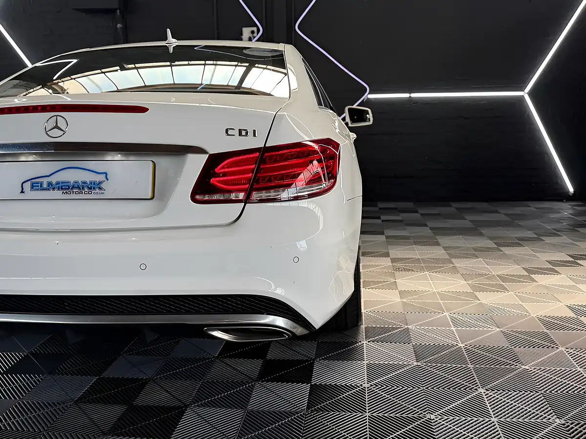 Used 2014 Mercedes-Benz E-Class AMG Sport Glacier White - Interior and Exterior details 14