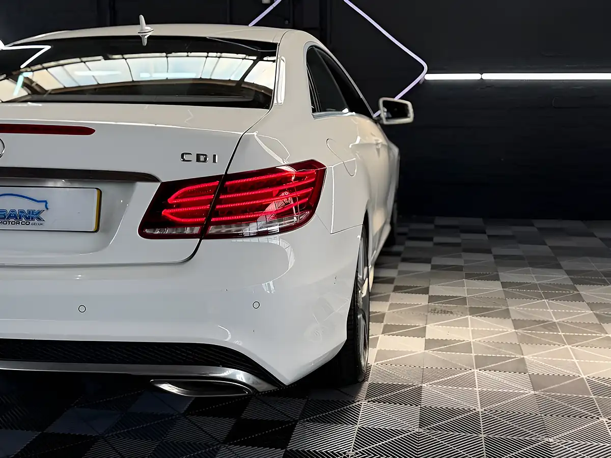 Used 2014 Mercedes-Benz E-Class AMG Sport Glacier White - Interior and Exterior details 15