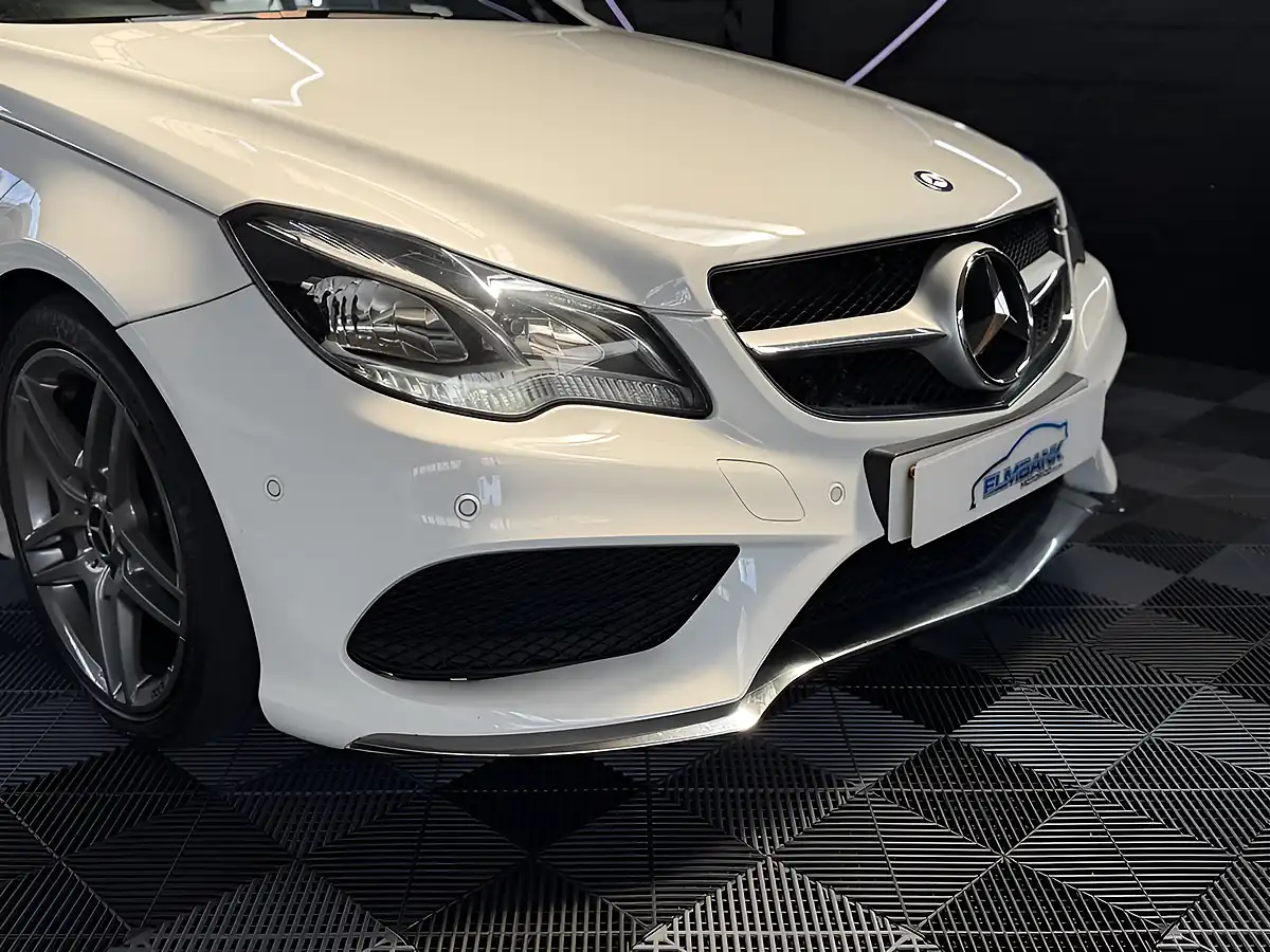 Used 2014 Mercedes-Benz E-Class AMG Sport Glacier White - Interior and Exterior details 18