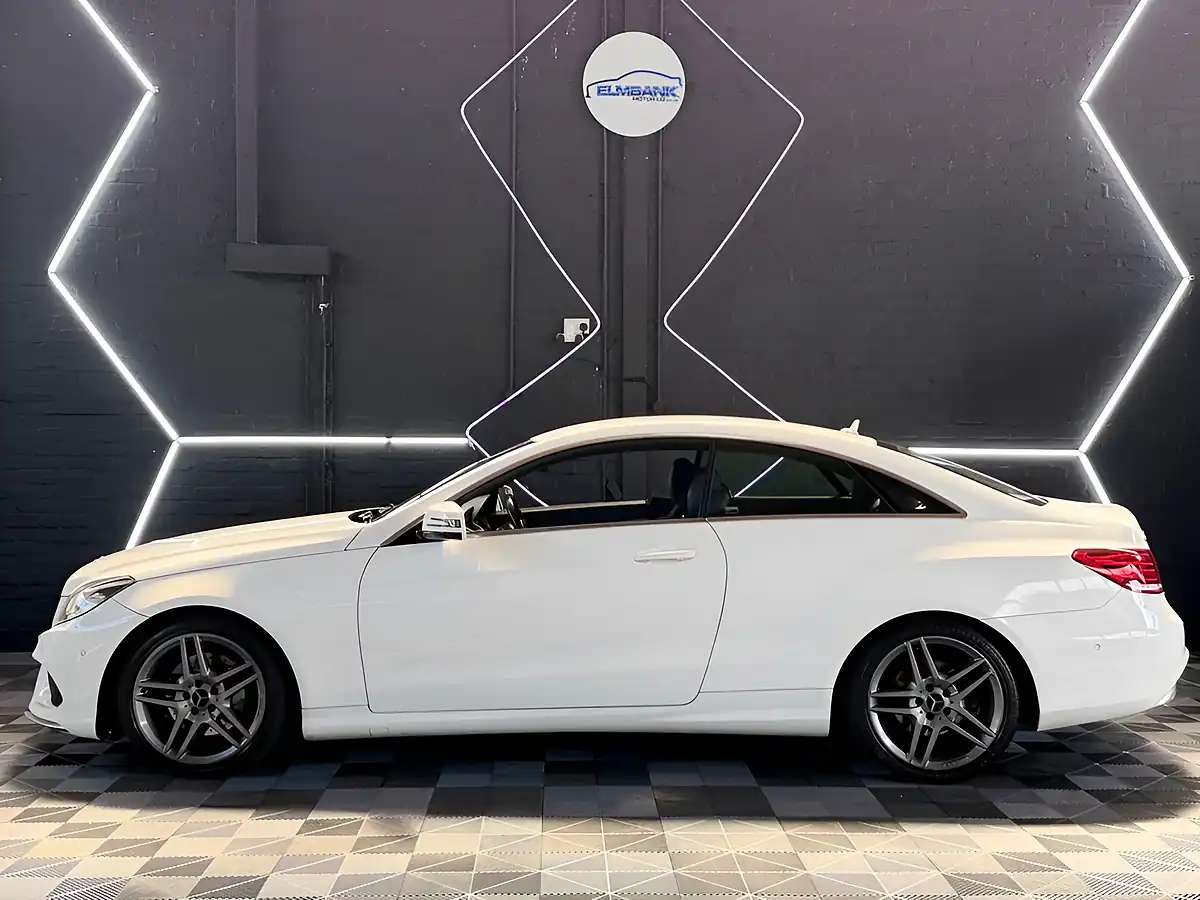 Used 2014 Mercedes-Benz E-Class AMG Sport Glacier White - Interior and Exterior details 2