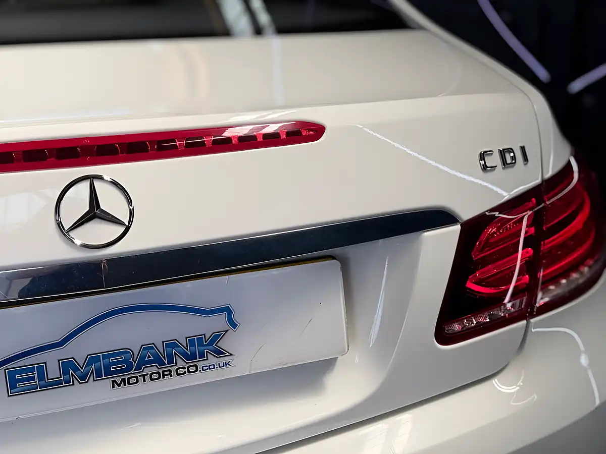 Used 2014 Mercedes-Benz E-Class AMG Sport Glacier White - Interior and Exterior details 4