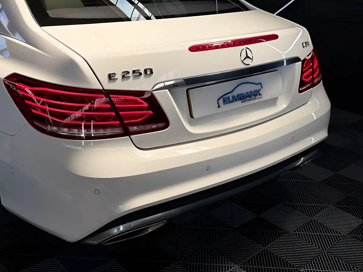 Used 2014 Mercedes-Benz E-Class AMG Sport Glacier White - Interior and Exterior details 5