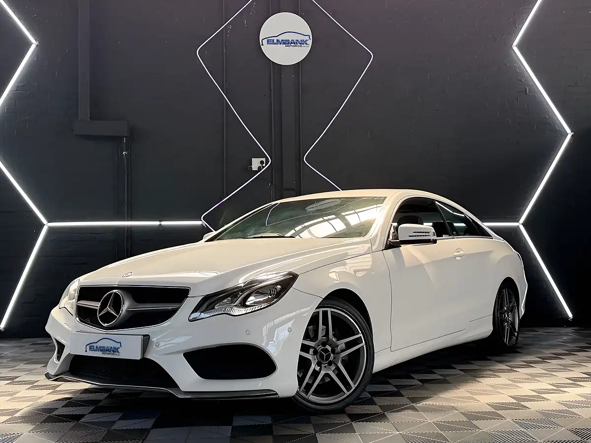 Used 2014 Mercedes-Benz E-Class AMG Sport Glacier White - Interior and Exterior details 7