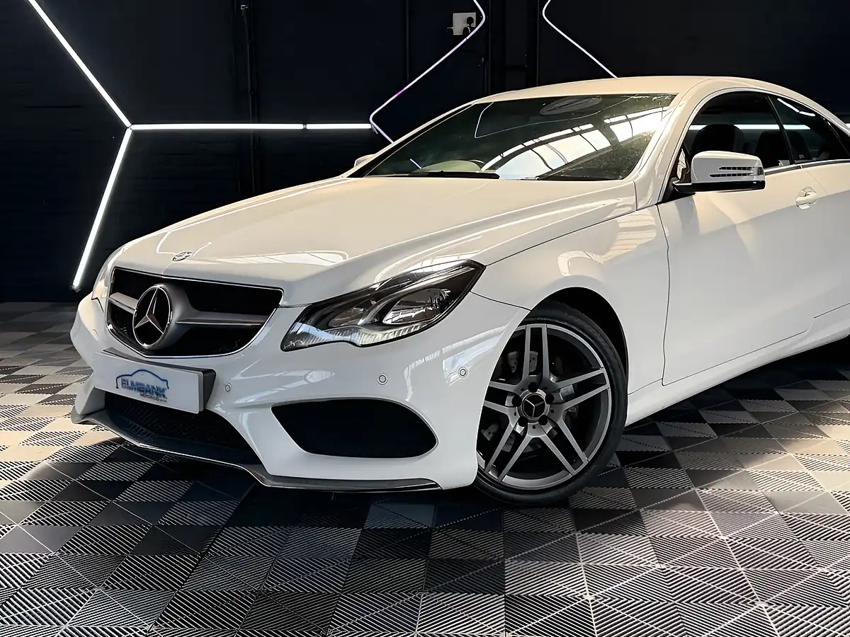 Used 2014 Mercedes-Benz E-Class AMG Sport Glacier White - Interior and Exterior details 8