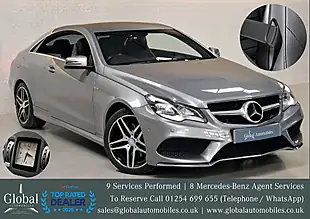 Used 2014 Mercedes-Benz E-Class AMG Sport Palladium Silver Metallic - Interior and Exterior details 3