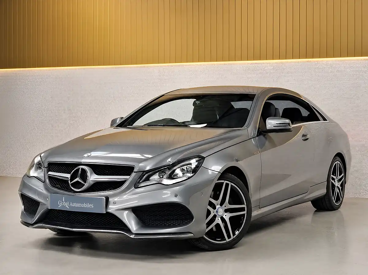 Used 2014 Mercedes-Benz E-Class AMG Sport Palladium Silver Metallic - Interior and Exterior details 6