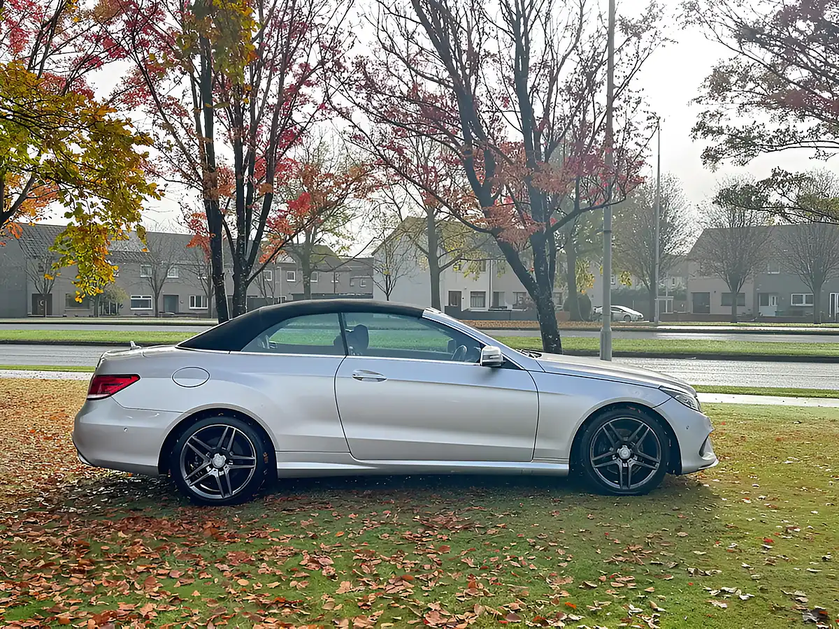 Used 2014 Mercedes-Benz E Class AMG Sport Silver - Interior and Exterior details 10