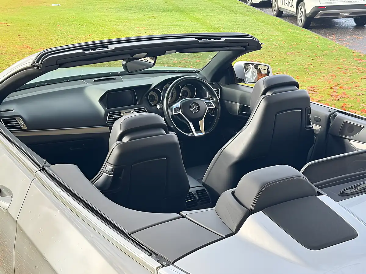 Used 2014 Mercedes-Benz E Class AMG Sport Silver - Interior and Exterior details 16