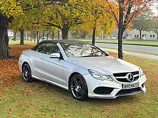 Used 2014 Mercedes-Benz E Class AMG Sport Silver - Interior and Exterior details 2