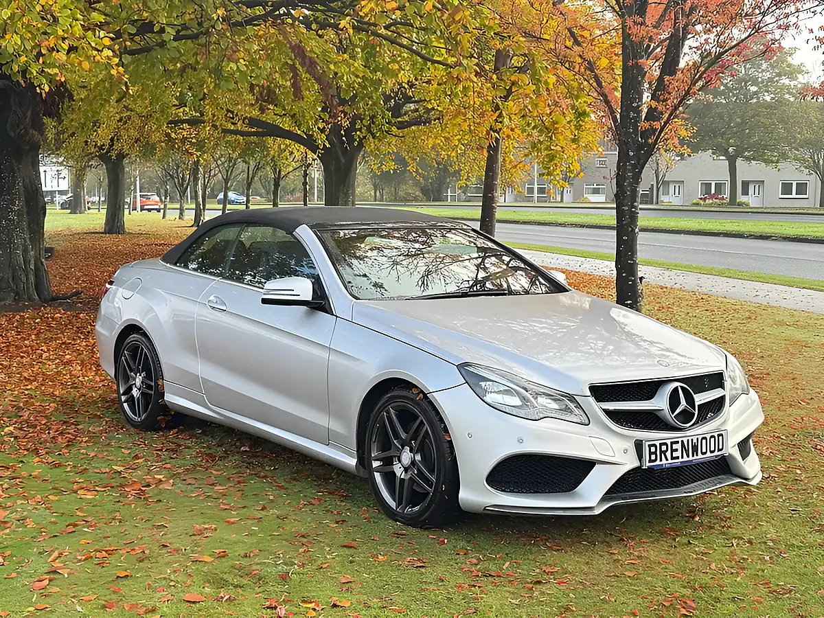 Used 2014 Mercedes-Benz E Class AMG Sport Silver - Interior and Exterior details 2