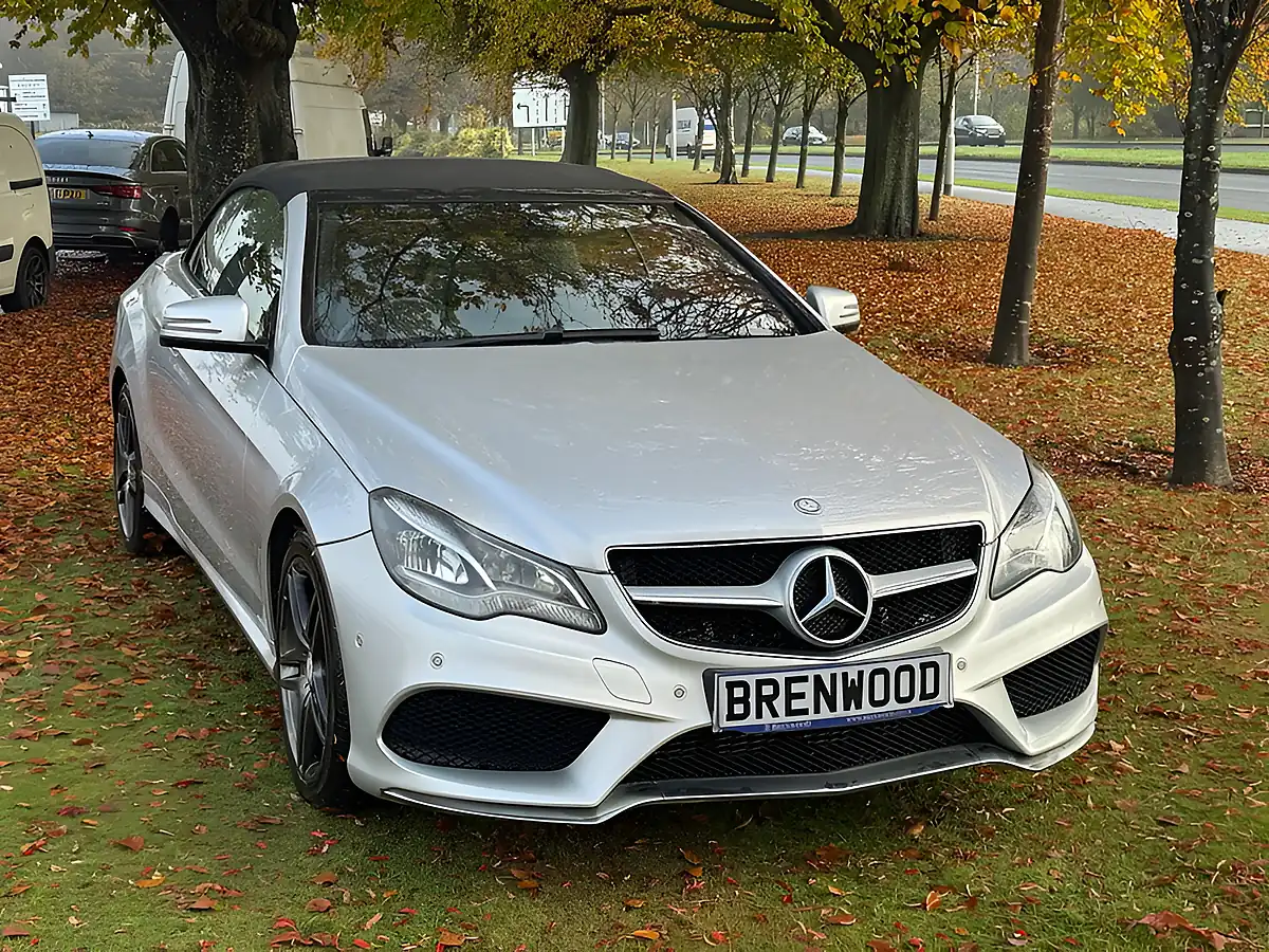 Used 2014 Mercedes-Benz E Class AMG Sport Silver - Interior and Exterior details 3