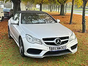 Used 2014 Mercedes-Benz E Class AMG Sport Silver - Interior and Exterior details 5