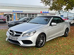 Used 2014 Mercedes-Benz E Class AMG Sport Silver - Interior and Exterior details 6