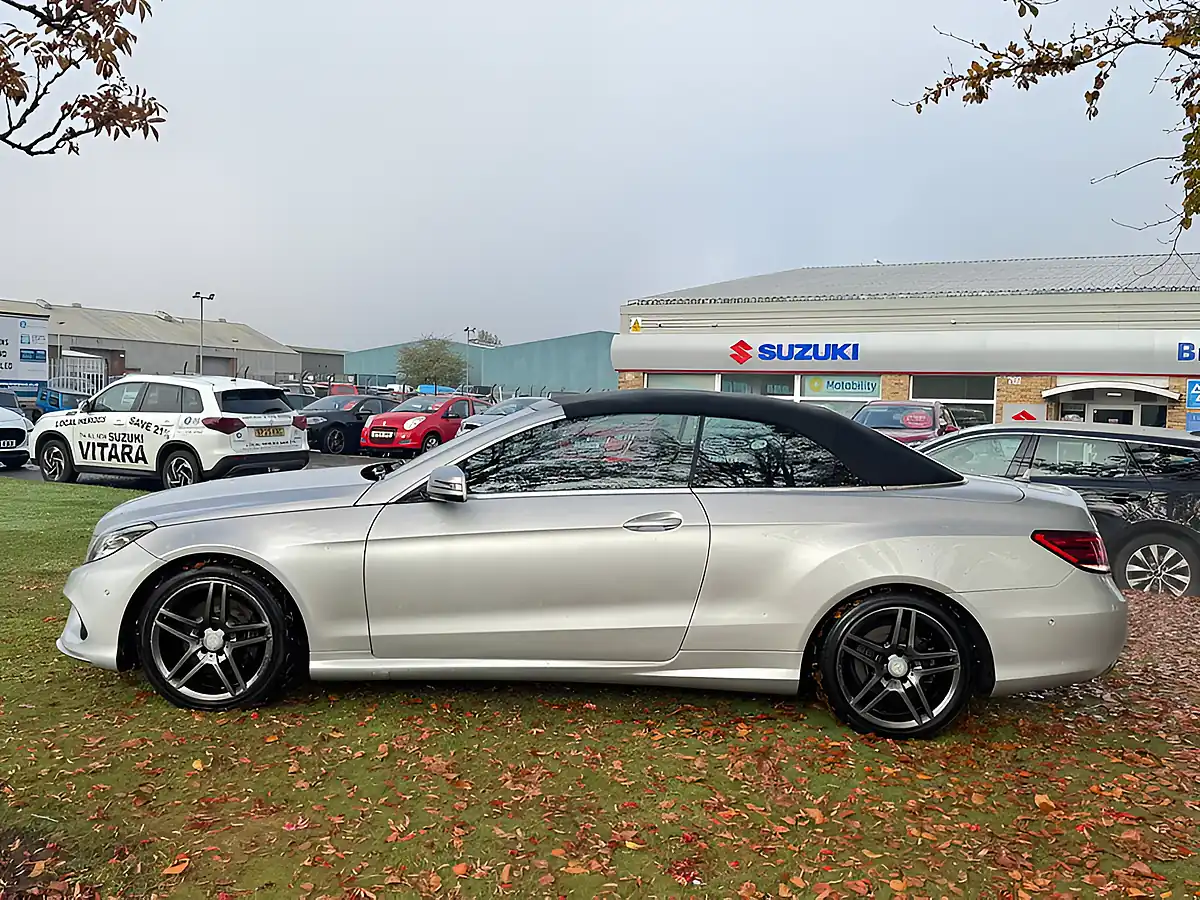 Used 2014 Mercedes-Benz E Class AMG Sport Silver - Interior and Exterior details 7