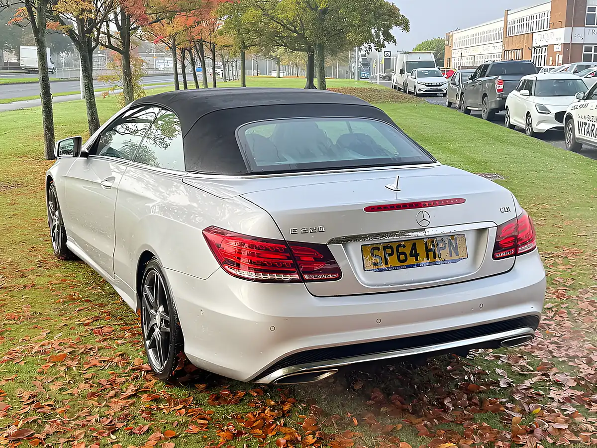 Used 2014 Mercedes-Benz E Class AMG Sport Silver - Interior and Exterior details 8