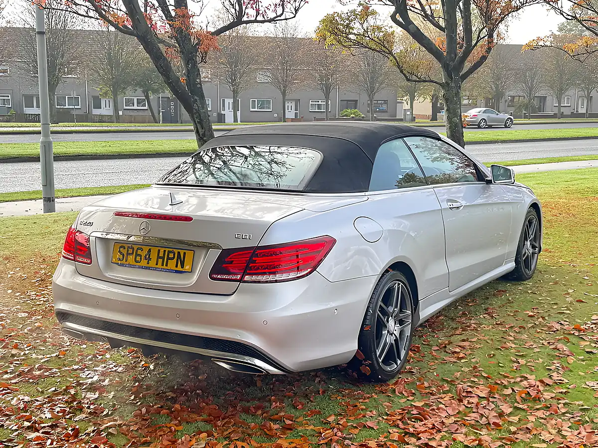 Used 2014 Mercedes-Benz E Class AMG Sport Silver - Interior and Exterior details 9