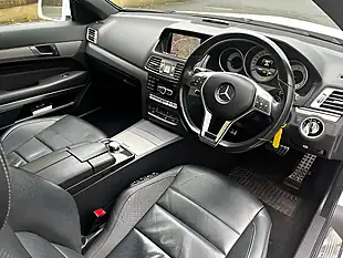 Used 2014 Mercedes-Benz E Class AMG Sport White - Interior and Exterior details 13