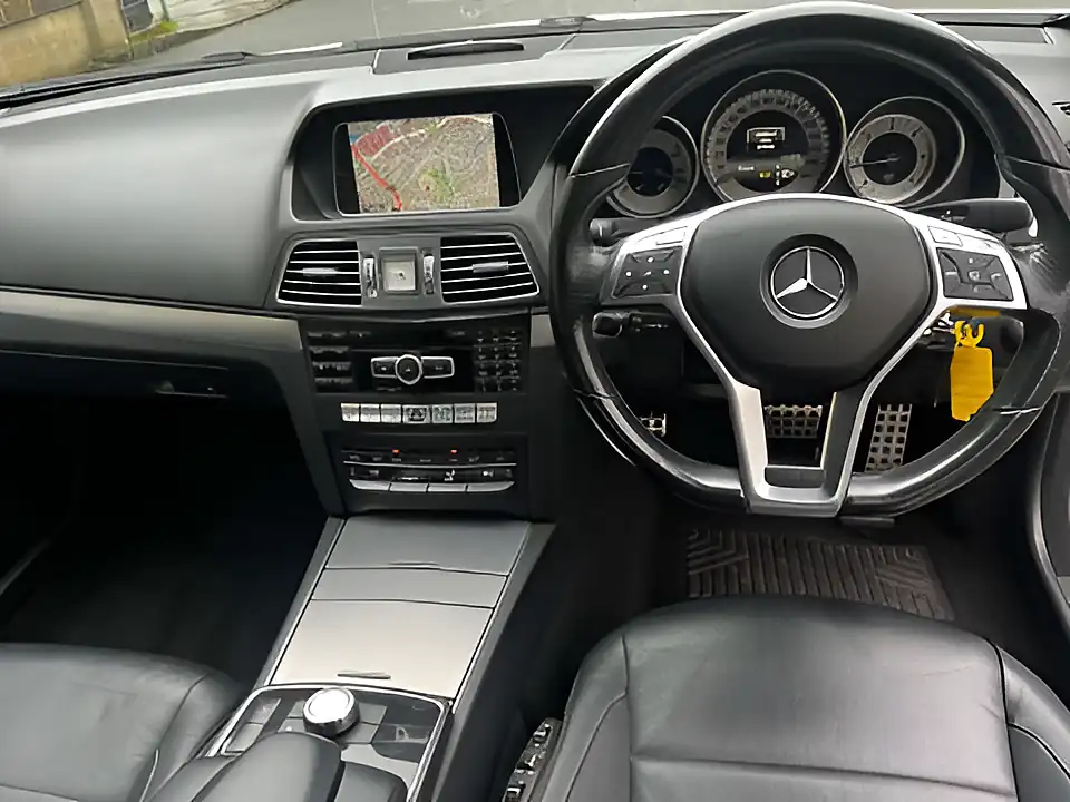 Used 2014 Mercedes-Benz E Class AMG Sport White - Interior and Exterior details 14