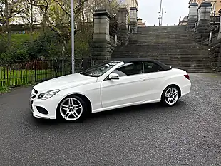 Used 2014 Mercedes-Benz E Class AMG Sport White - Interior and Exterior details 19