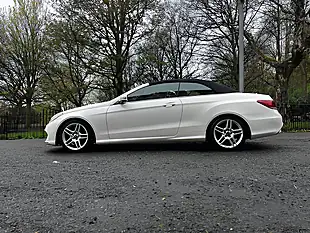 Used 2014 Mercedes-Benz E Class AMG Sport White - Interior and Exterior details 2