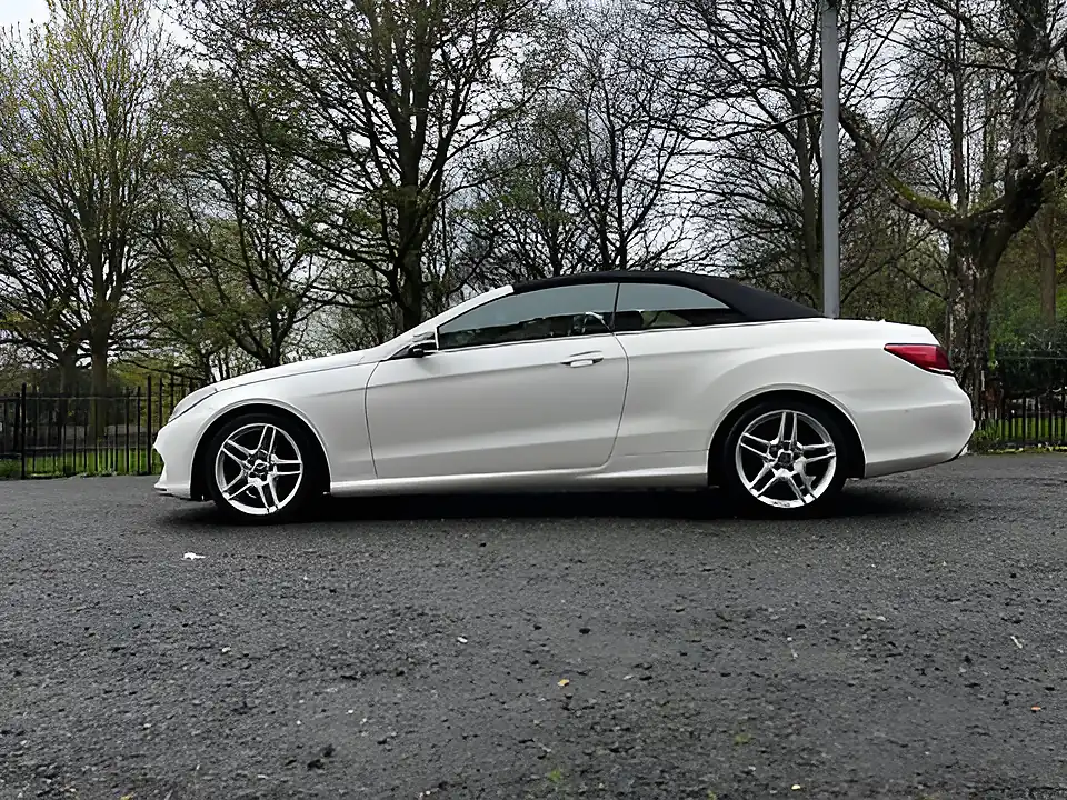 Used 2014 Mercedes-Benz E Class AMG Sport White - Interior and Exterior details 2