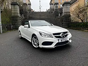 Used 2014 Mercedes-Benz E Class AMG Sport White - Interior and Exterior details 5