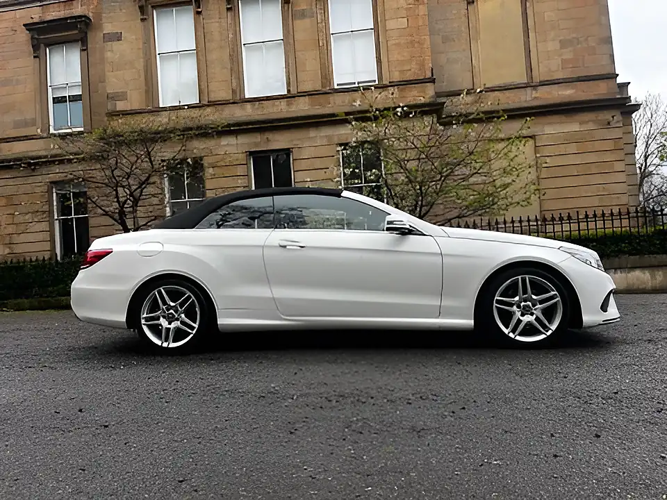 Used 2014 Mercedes-Benz E Class AMG Sport White - Interior and Exterior details 6