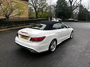 Used 2014 Mercedes-Benz E Class AMG Sport White - Interior and Exterior details 7