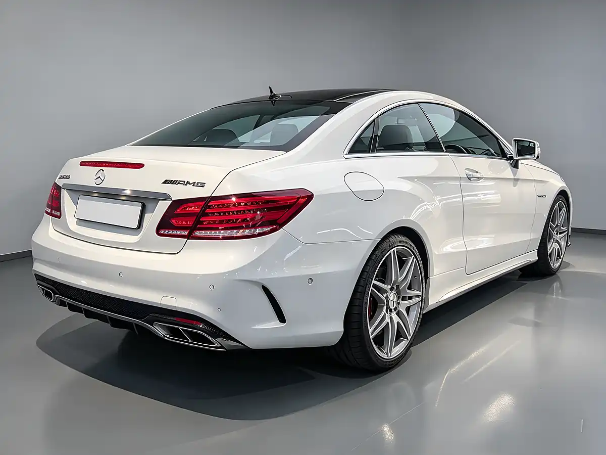 Used 2014 Mercedes-Benz E Class AMG Sport White - Interior and Exterior details 2