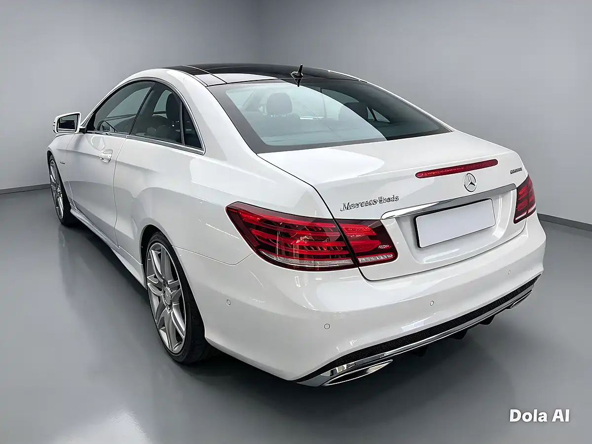 Used 2014 Mercedes-Benz E Class AMG Sport White - Interior and Exterior details 4