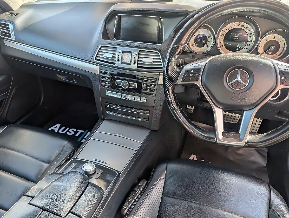 Used 2014 Mercedes-Benz E Class AMG Sport White - Interior and Exterior details 6