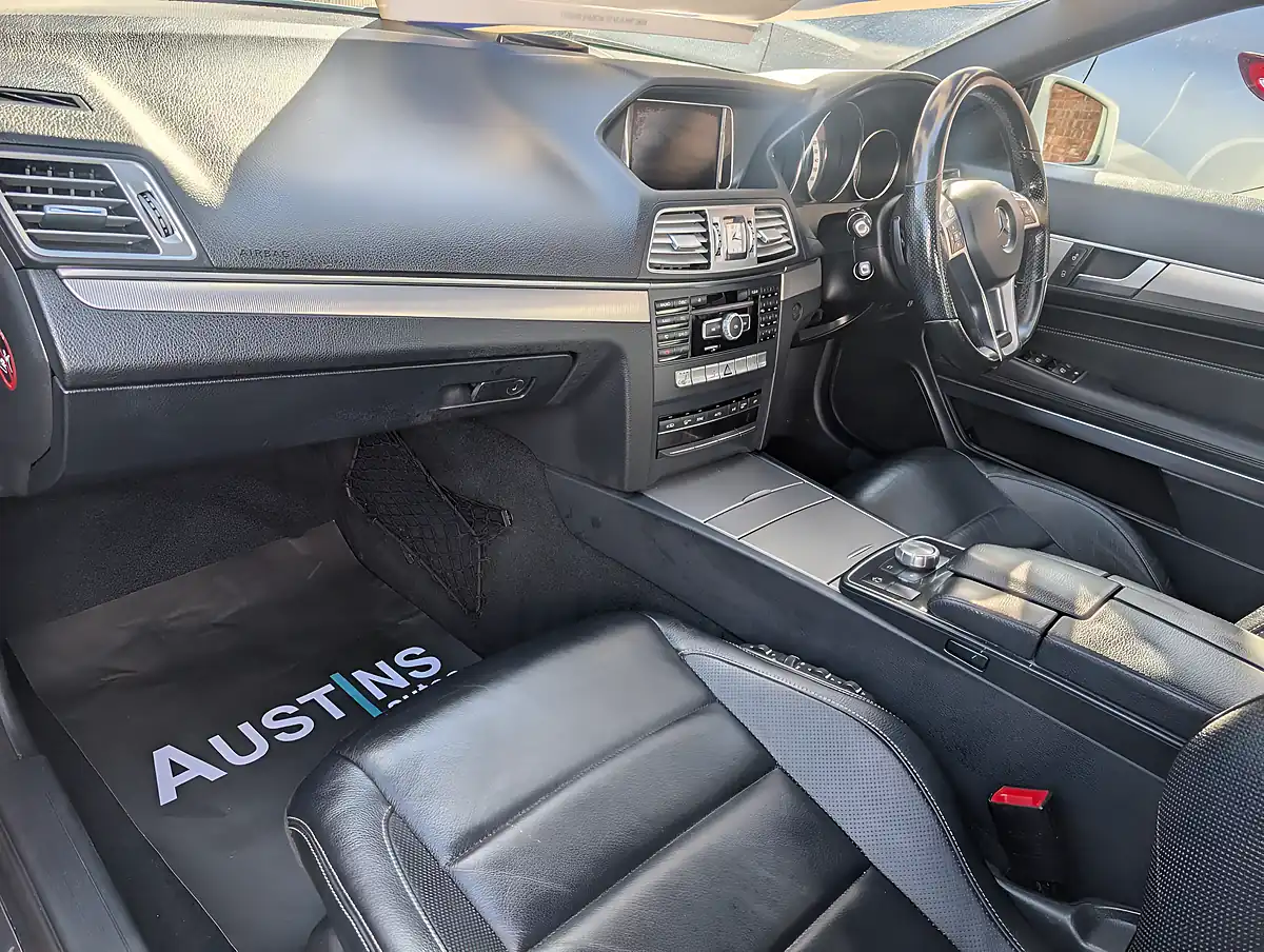 Used 2014 Mercedes-Benz E Class AMG Sport White - Interior and Exterior details 9