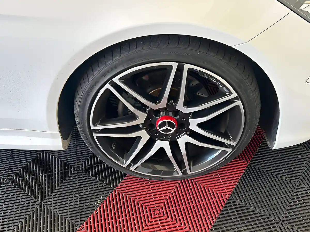 Used 2014 Mercedes-Benz E Class AMG Sport White - Interior and Exterior details 12