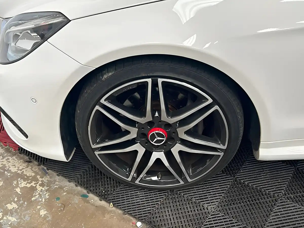 Used 2014 Mercedes-Benz E Class AMG Sport White - Interior and Exterior details 14