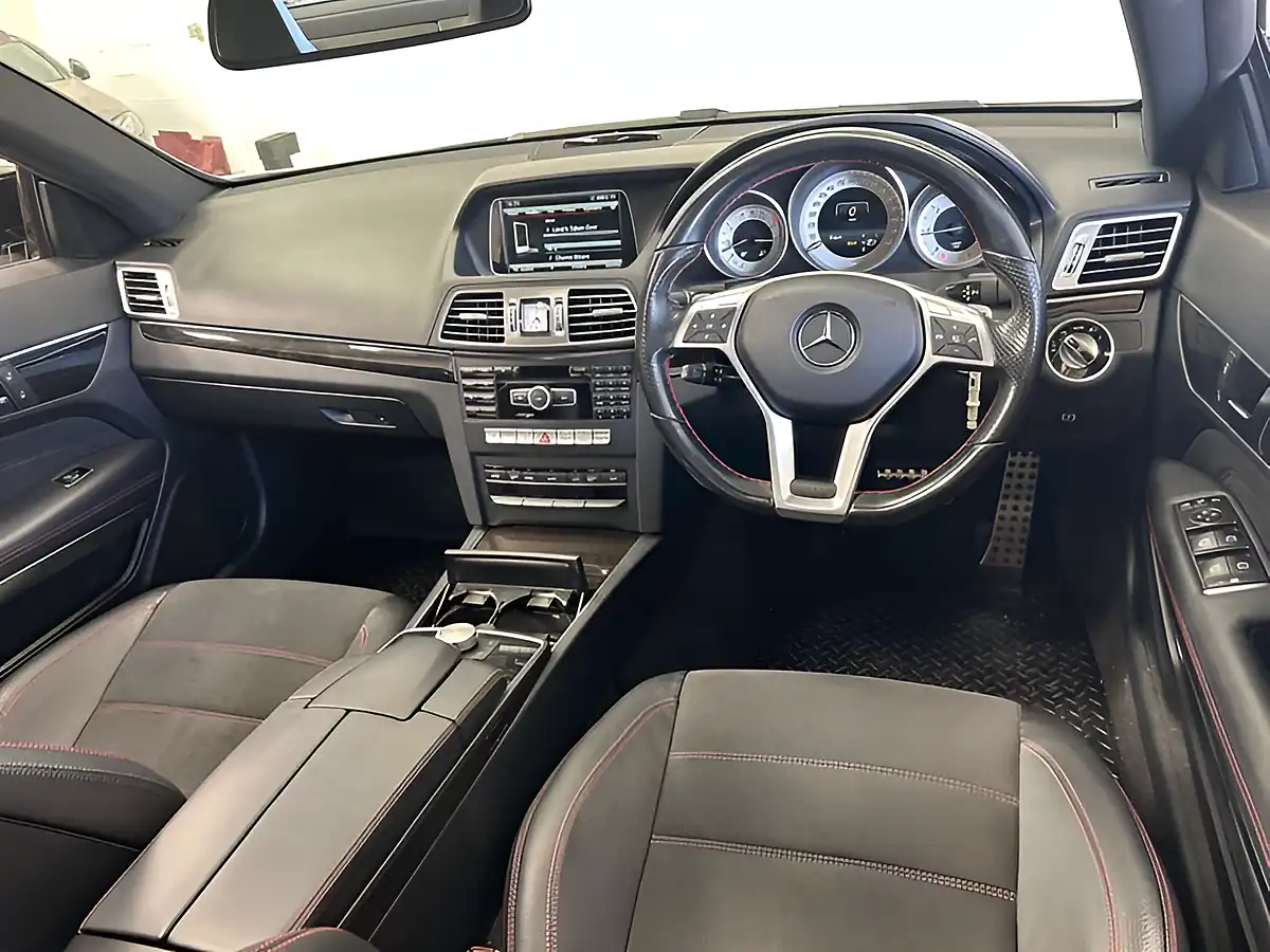 Used 2014 Mercedes-Benz E Class AMG Sport White - Interior and Exterior details 15