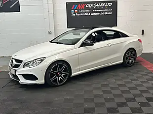 Used 2014 Mercedes-Benz E Class AMG Sport White - Interior and Exterior details 2