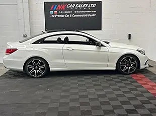 Used 2014 Mercedes-Benz E Class AMG Sport White - Interior and Exterior details 5