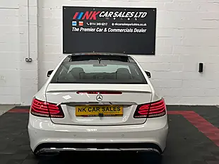 Used 2014 Mercedes-Benz E Class AMG Sport White - Interior and Exterior details 9