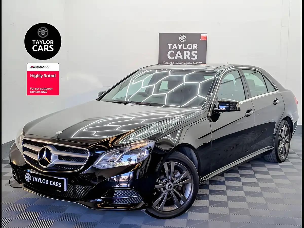 Used 2014 Mercedes-Benz E Class Se Black - Front View