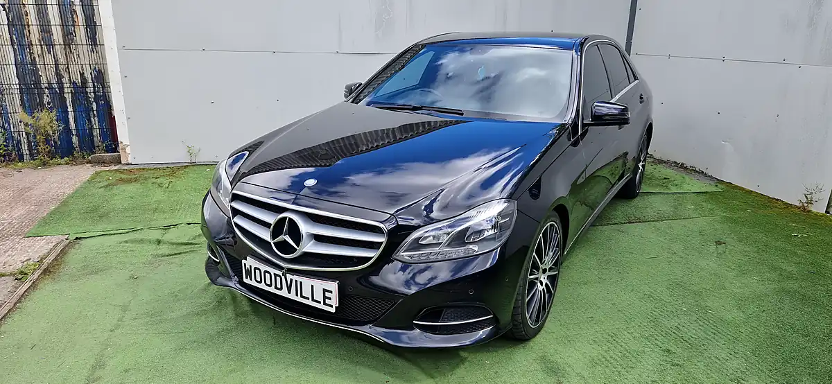 Used 2014 Mercedes-Benz E-Class Se Black - Front View