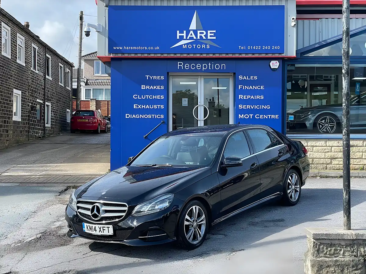 Used 2014 Mercedes-Benz E Class Se Black - Front View